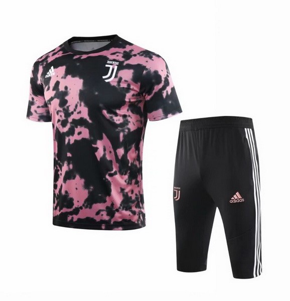 Entrenamiento Juventus Conjunto Completo 2019-2020 Negro Rosa